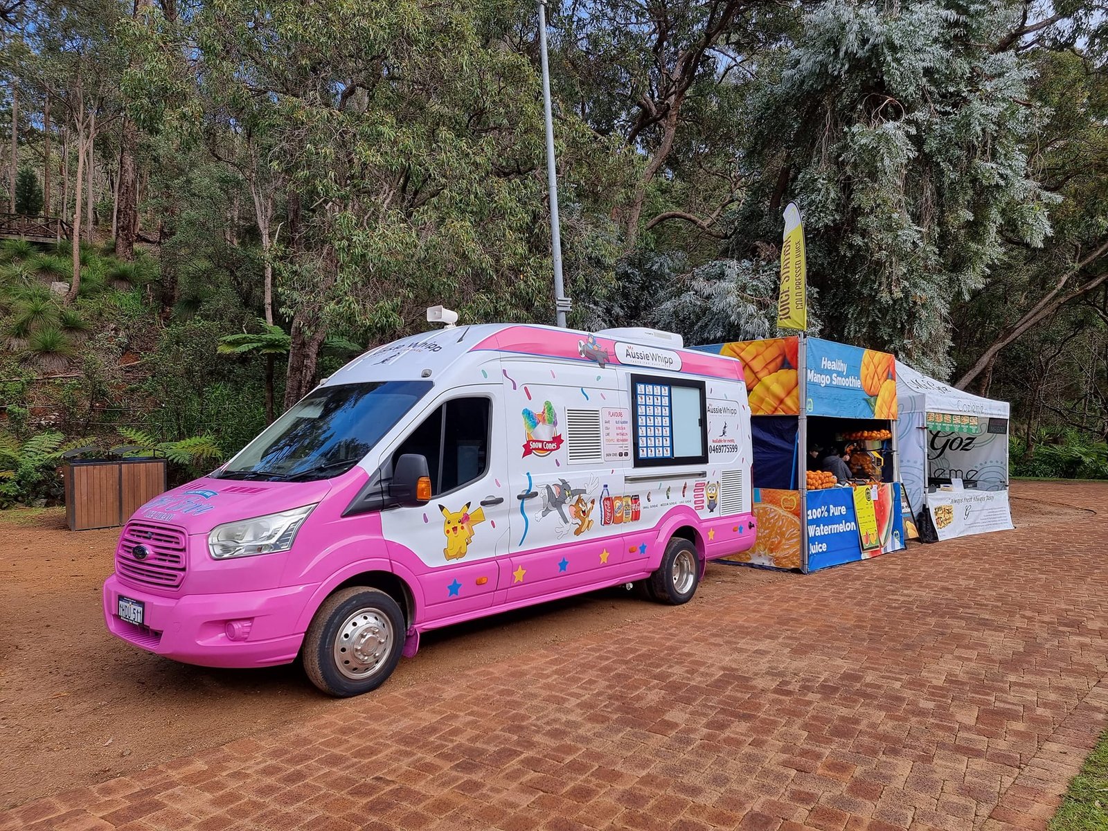 Hire an Ice Cream Van in Perth for Treats at the Office