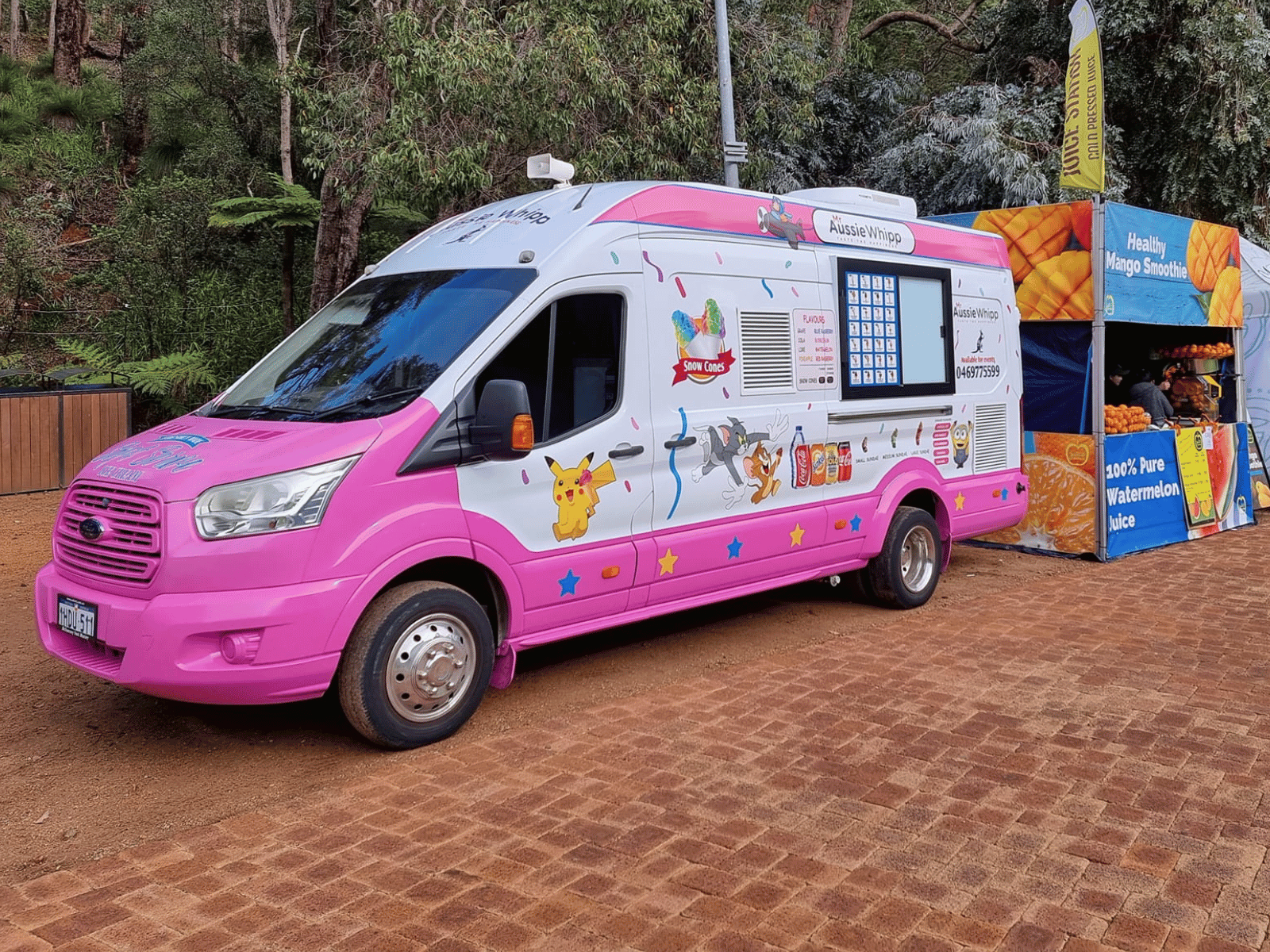 Hire ice cream van for school events