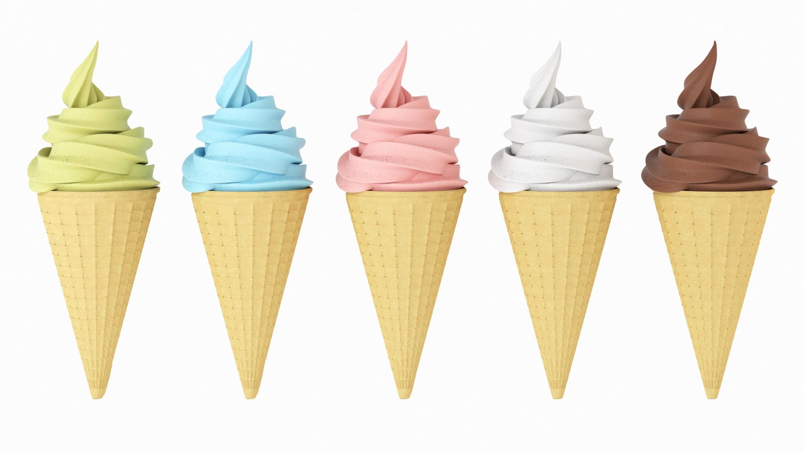 Top 5 flavours: Ice Cream Mix Soft Serve