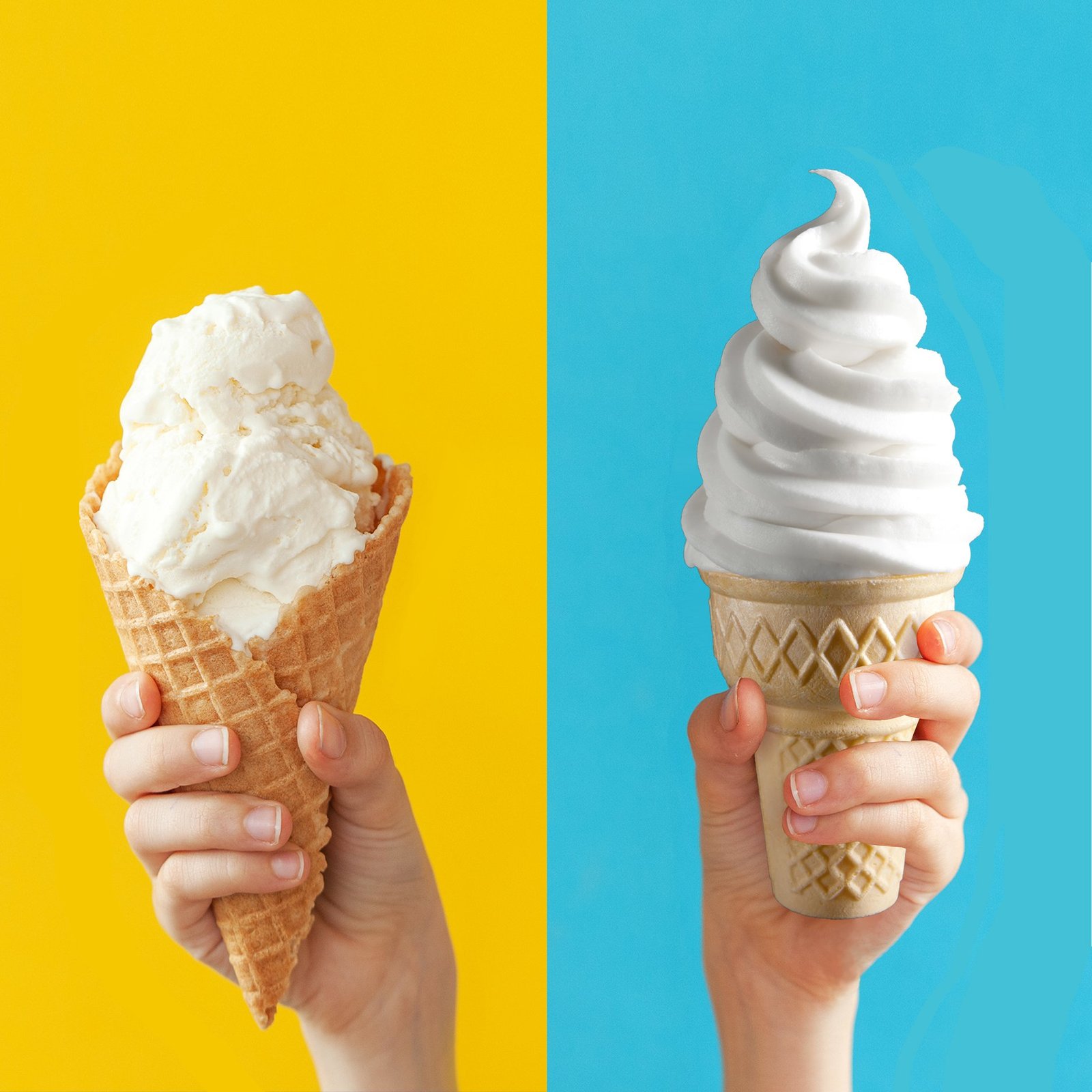 What Makes Our Soft Serve Different: Real Cream, No Mix!