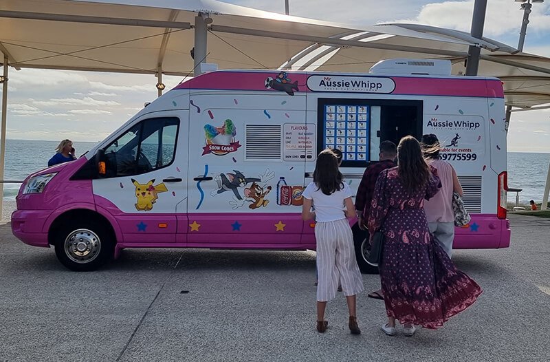 Ice Cream Van in Perth