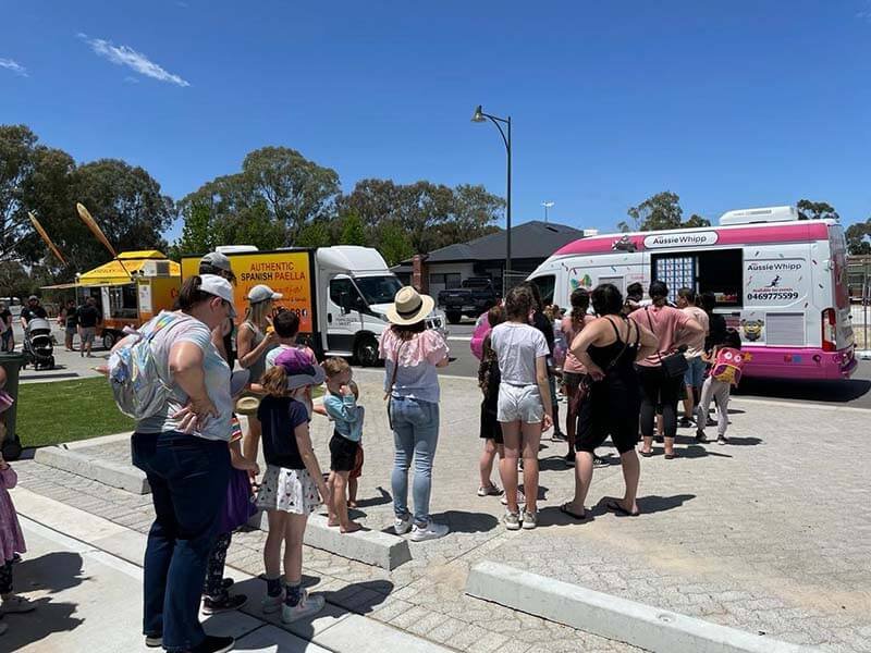 A bowl of Mr. Whippy ice cream in Perth.